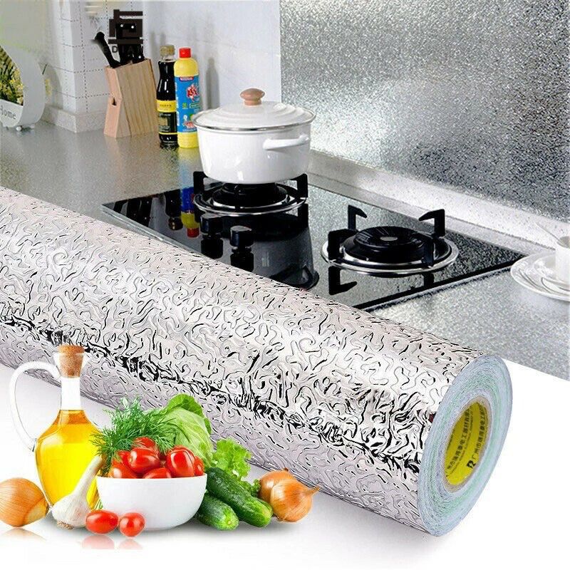 Vinil adhesivo plateado 60cmx5m