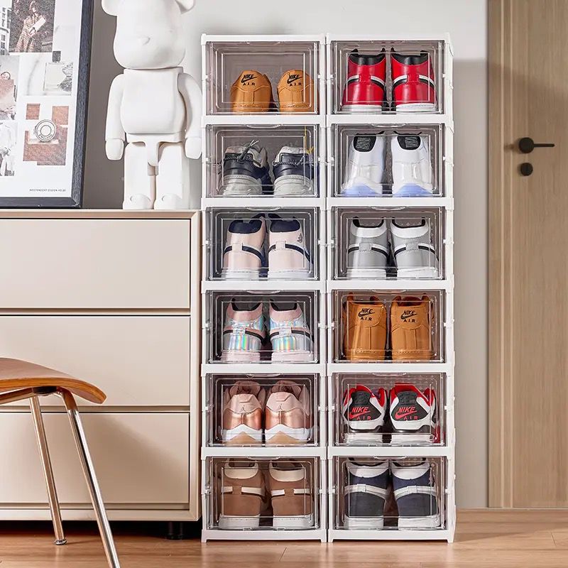 Zapatero plegable de 6 niveles