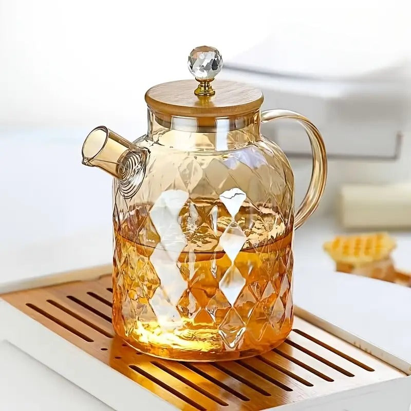 Tetera de borosilicato de 1.8L