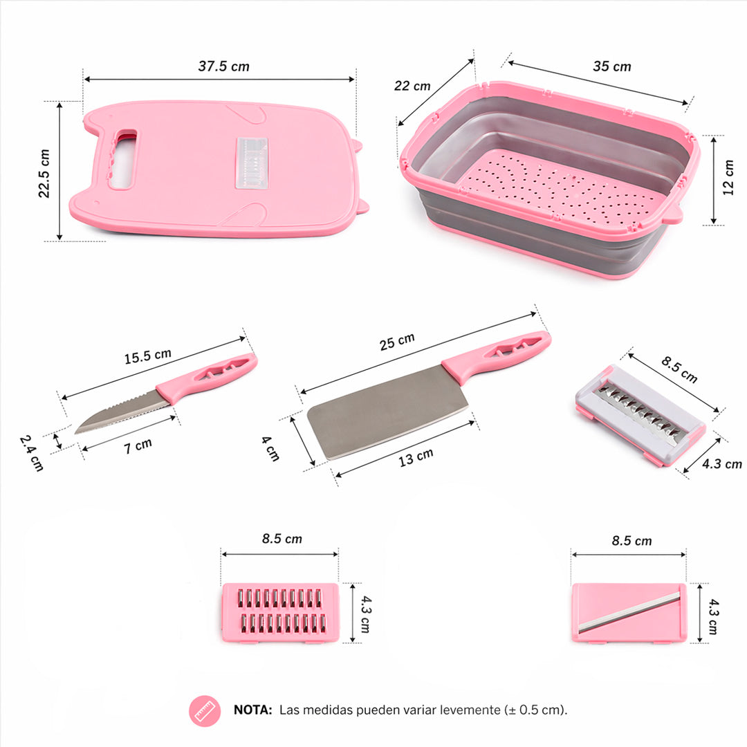Set Multifuncional de Cocina 6 en 1