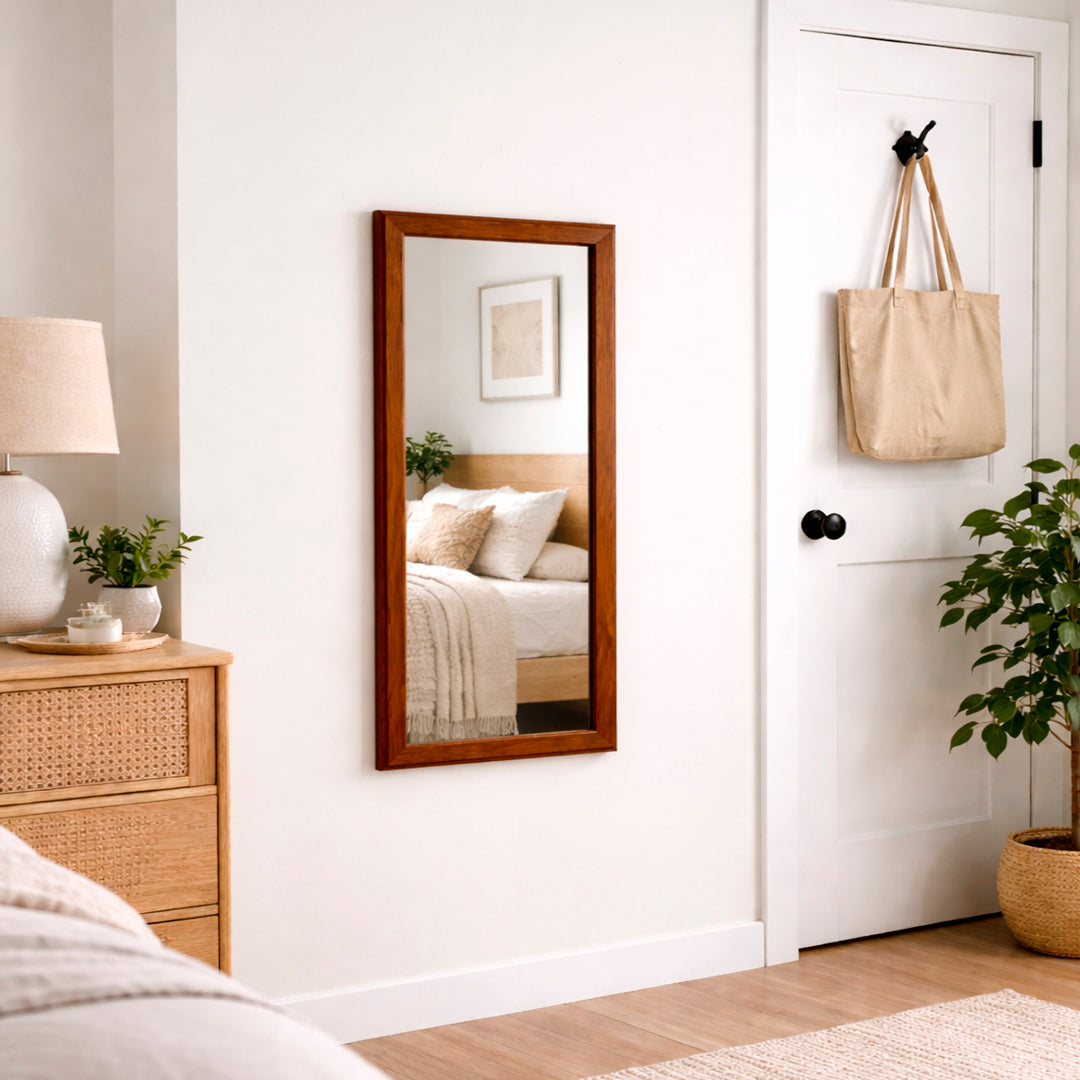 Espejo Decorativo de Pared Estilo Natural
