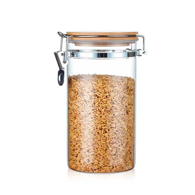 Tarro de almacenamiento de borosilicato