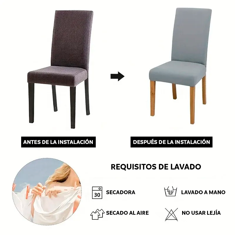 Funda elástica para sillas