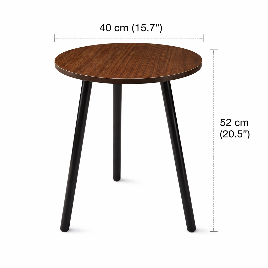 Mesa auxiliar minimalista