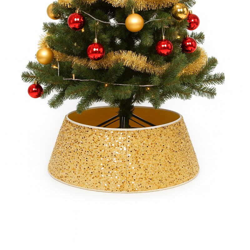 Faldón Navideño de lentejuelas