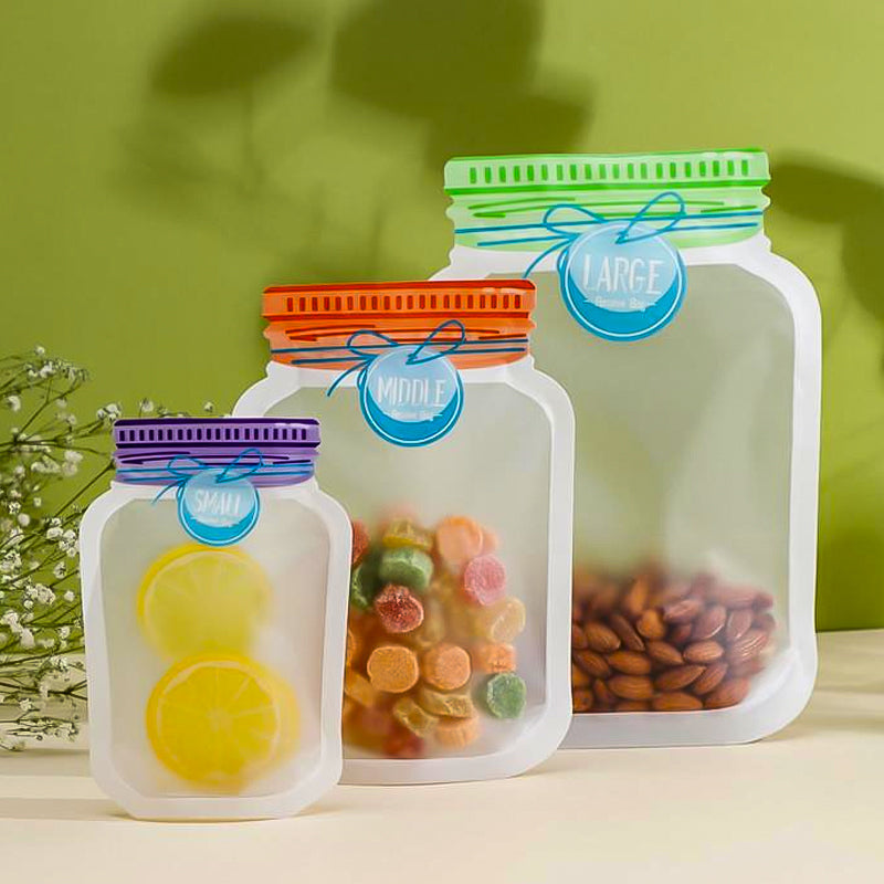 Bolsas de alimentos con cierre hermético