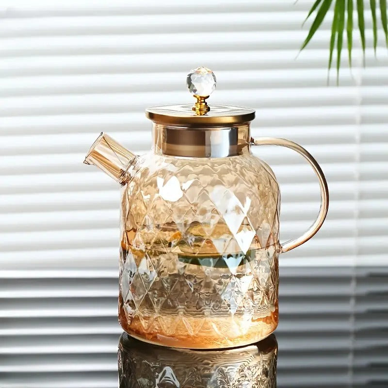 Tetera de borosilicato de 1.8L