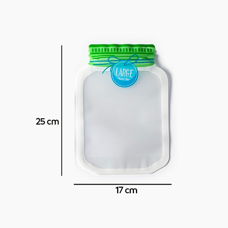 Bolsas de alimentos con cierre hermético