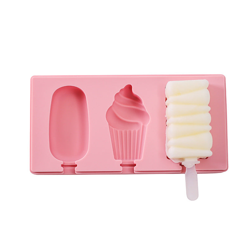 Molde de silicona para helado