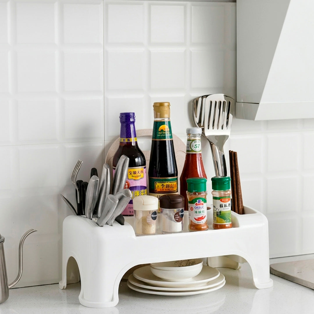 Organizador de Cocina Multifuncional y Compacto