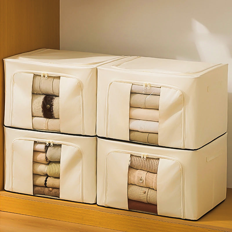 Caja Organizadora de Ropa con Ventana Transparente