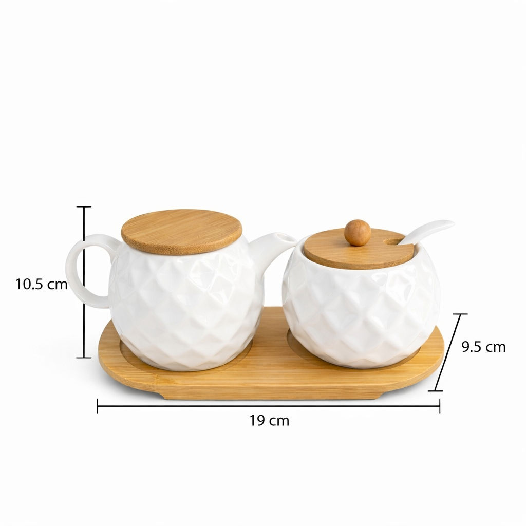 Set de aceitero y salero