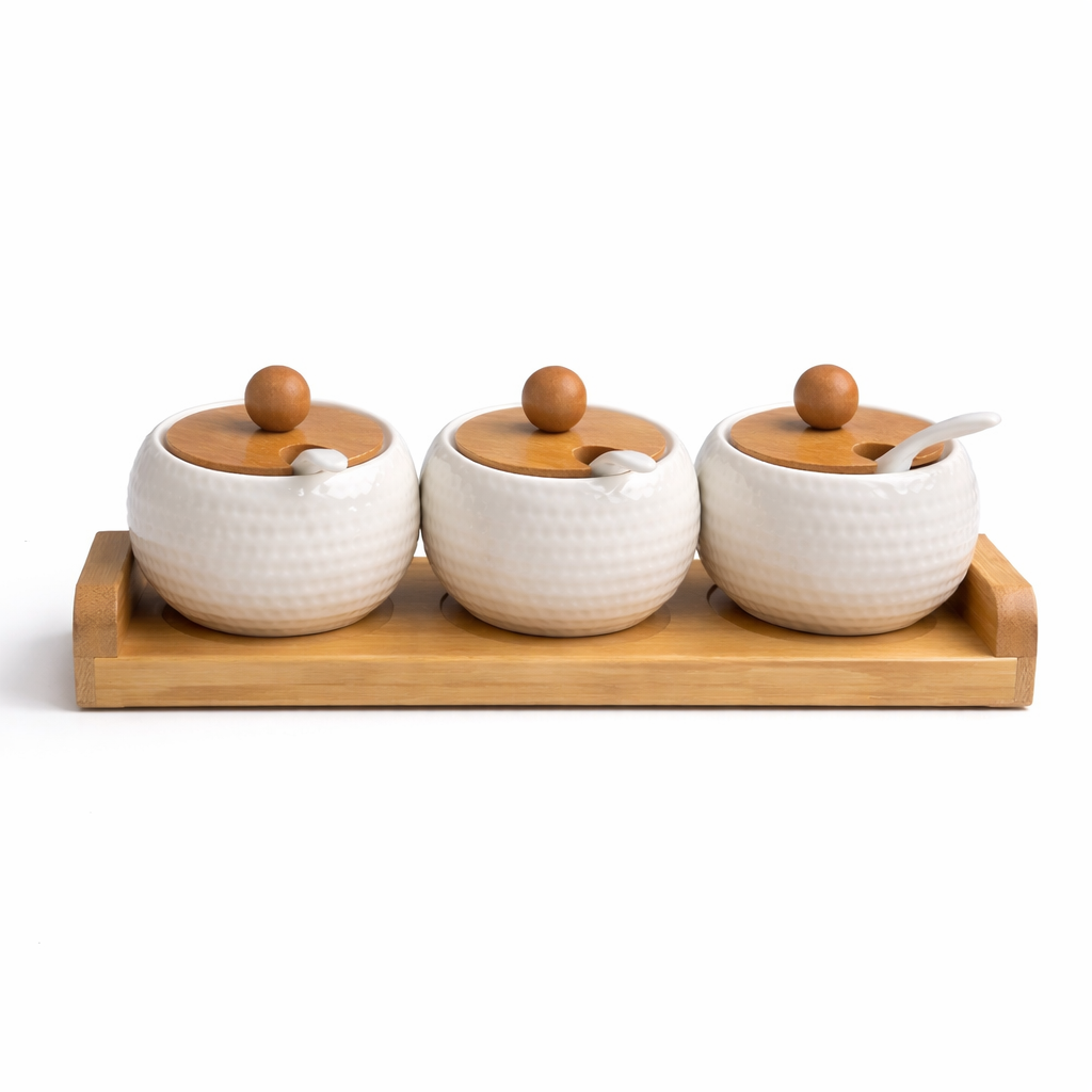 Set de 3 condimenteros