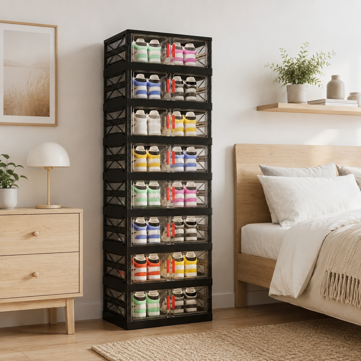 Organizador Modular de Zapatos 8 niveles