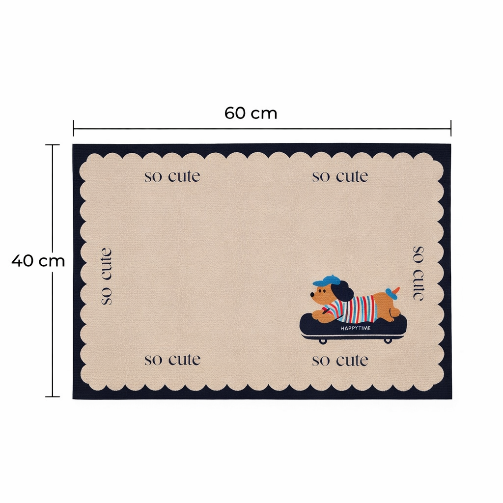 Alfombra decorativa "So Cute"