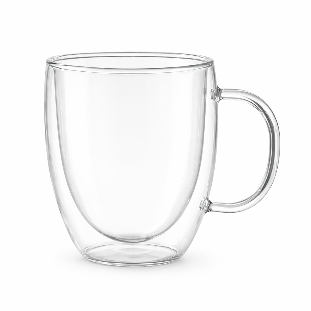 Taza de borosilicato con asa 320ml