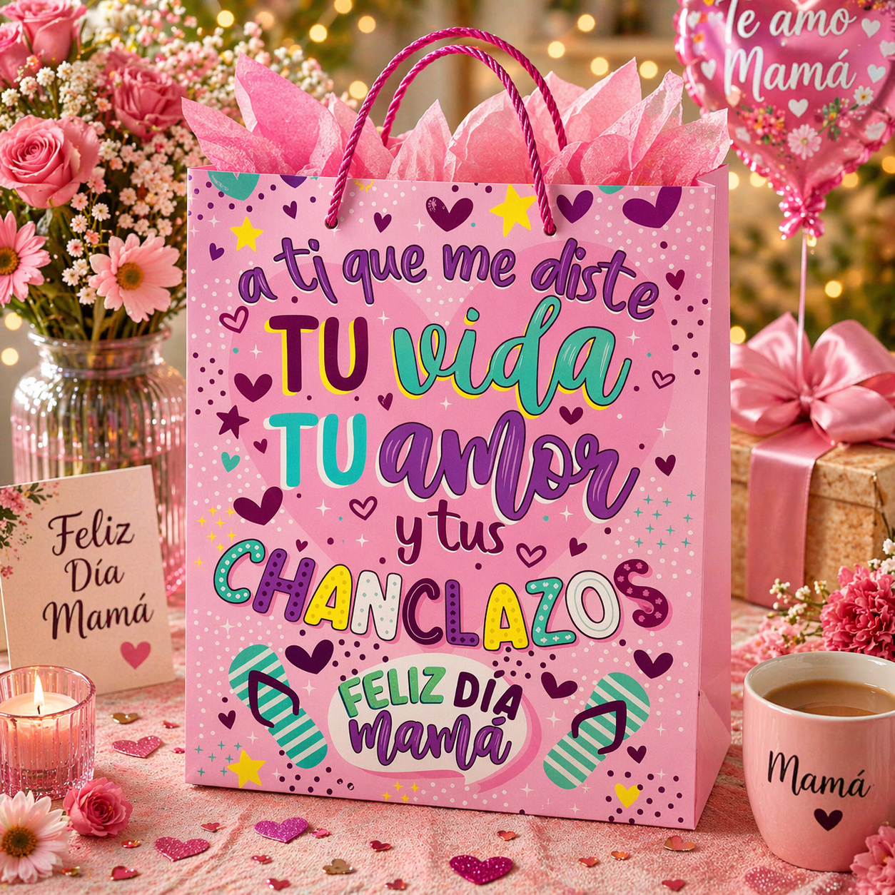 Bolsas de Regalo Día de la Madre