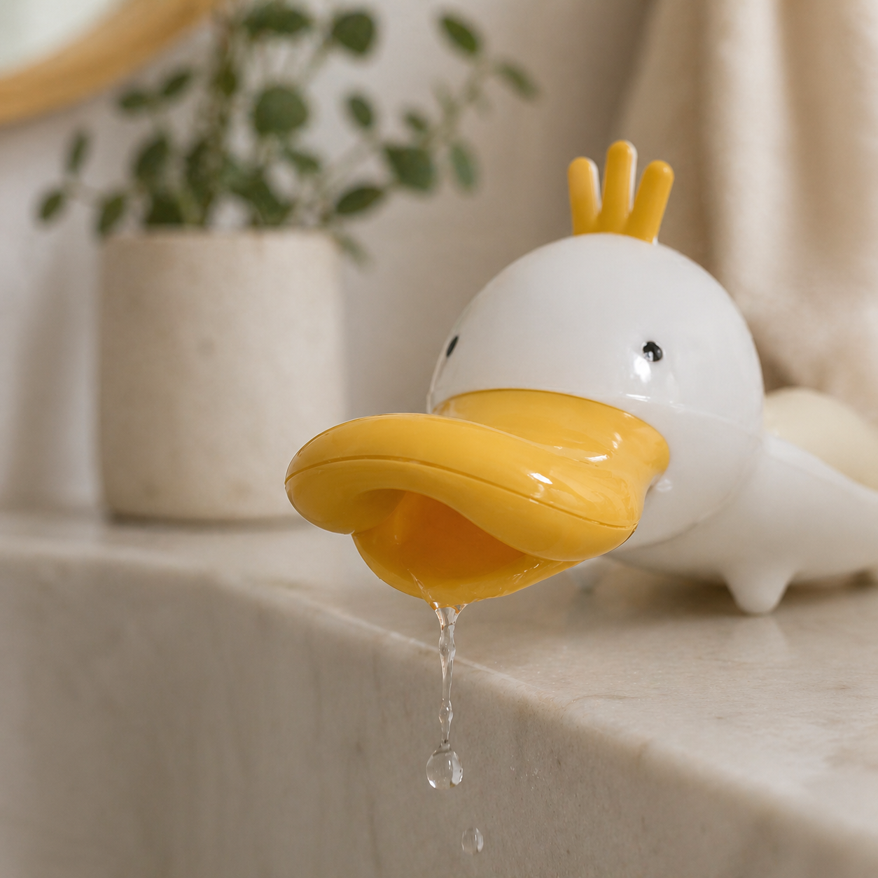 Jabonera Escurridora Diseño Patito