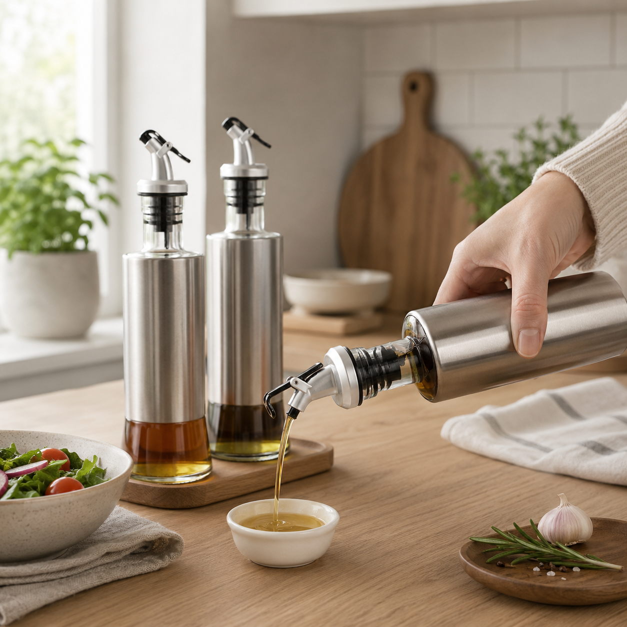 Dispensador de aceite y vinagre 500ML