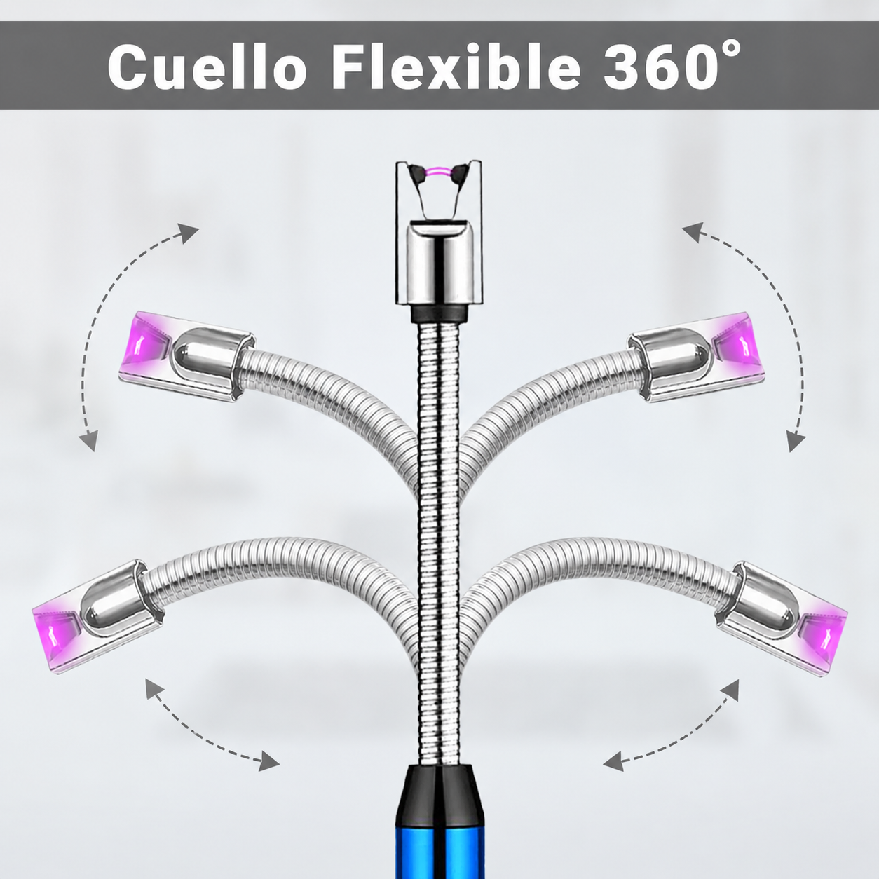 Encendedor Eléctrico con Cuello Flexible 360°