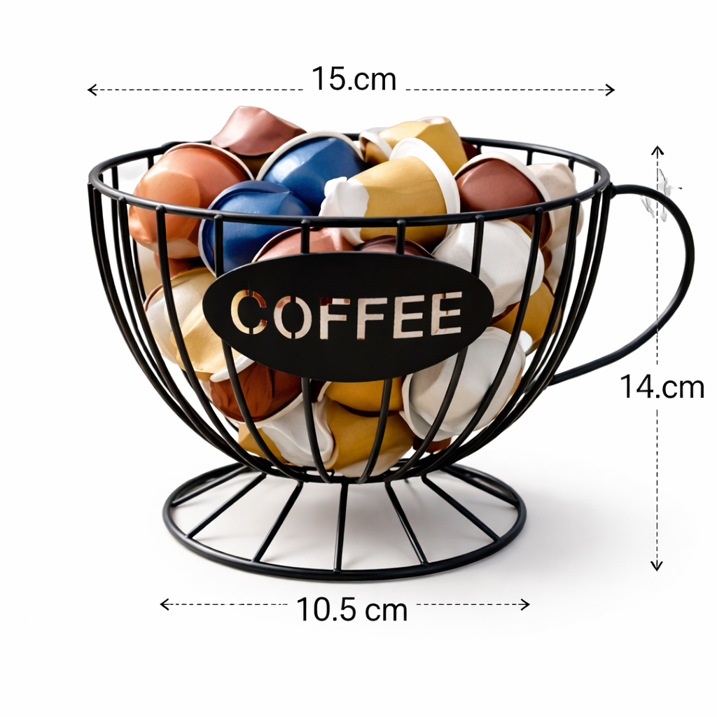 Organizador de Cápsulas de Café Diseño Taza