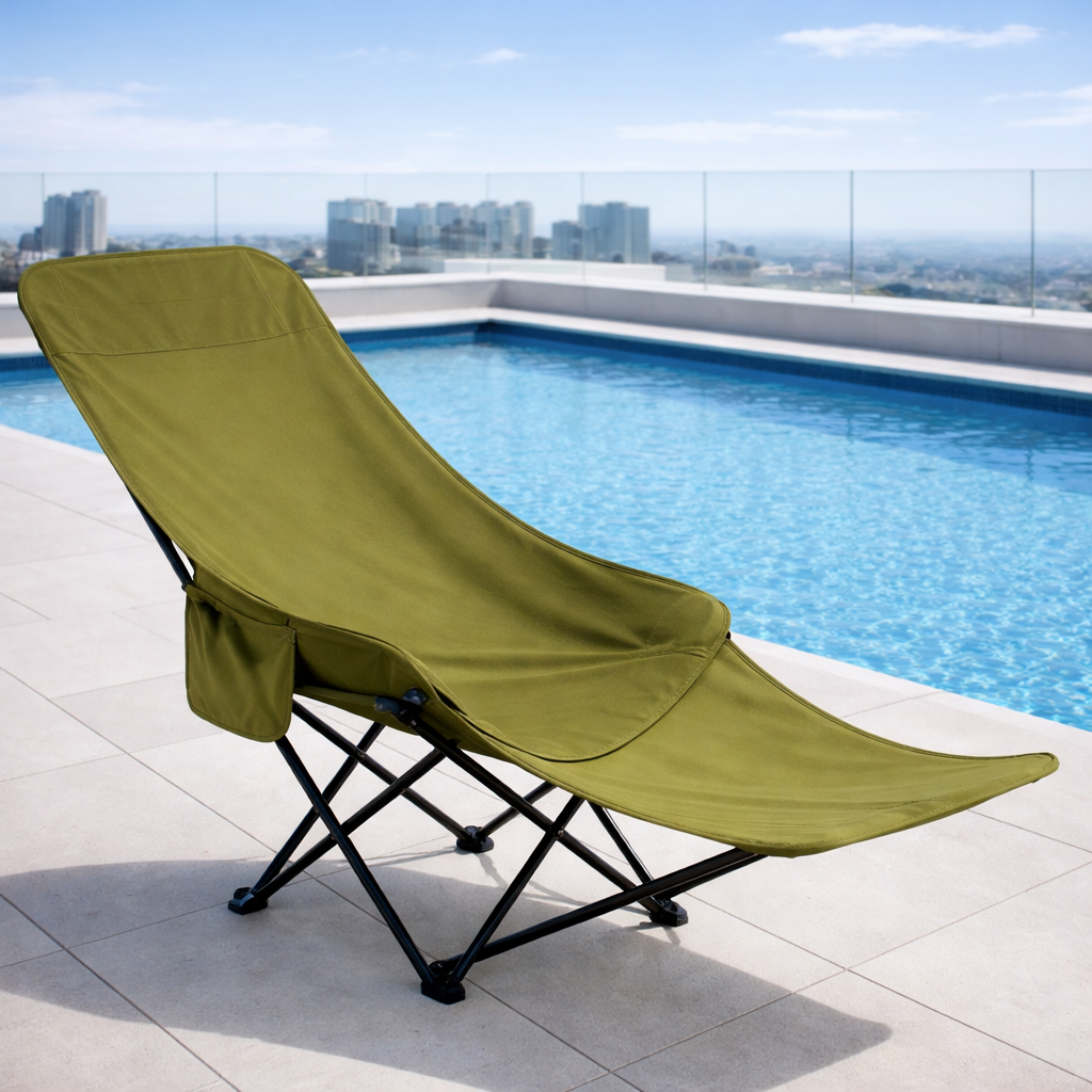 Silla Lounge 2 en 1 con Posapiés Integrado