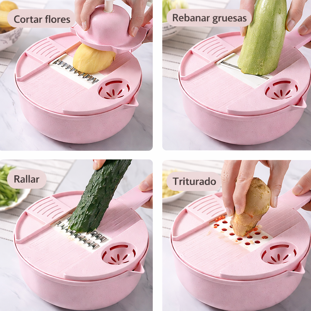 Cortador Multifuncional de Verduras