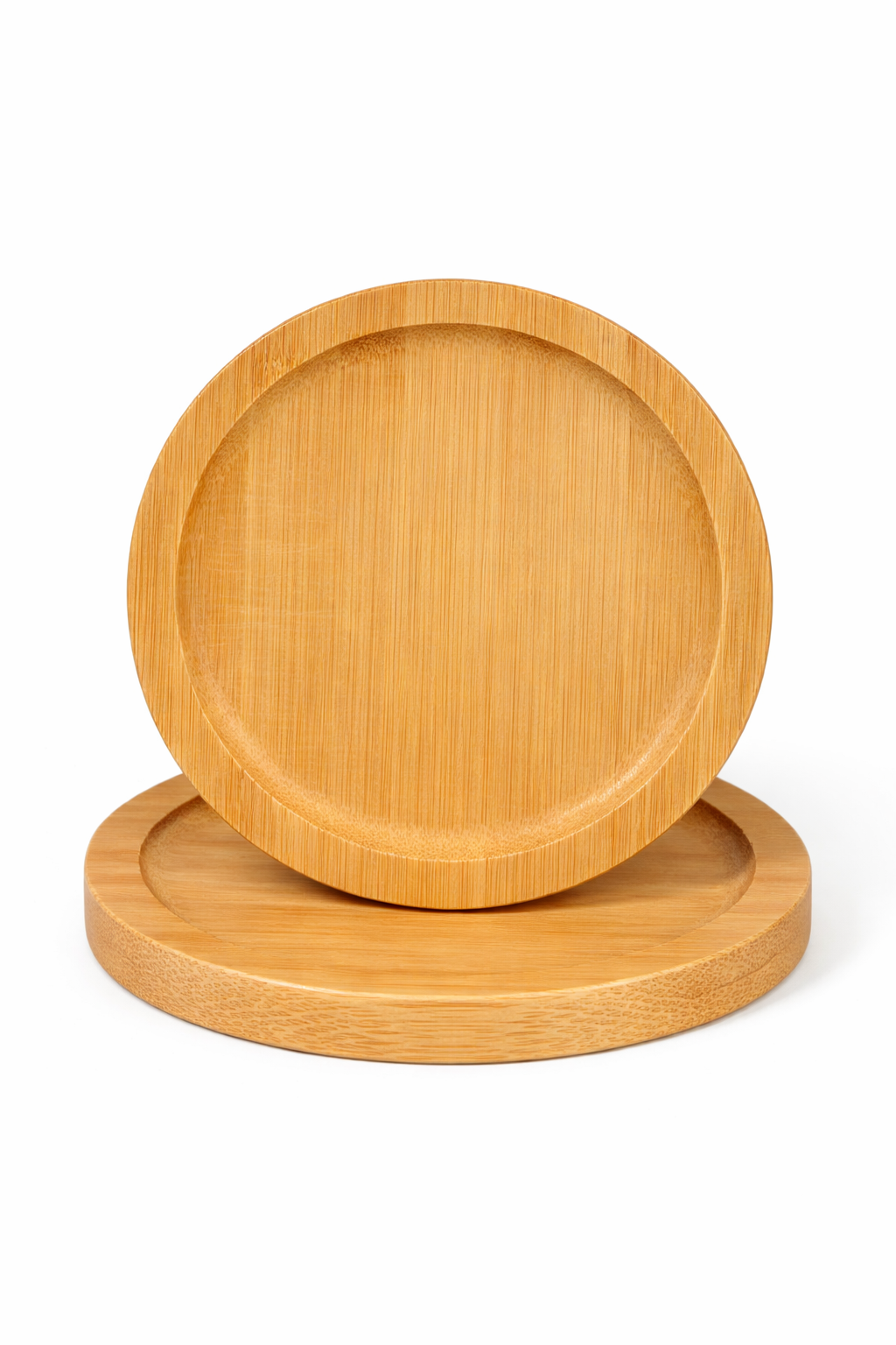 Set de 6 Posavasos de Bambú Natural