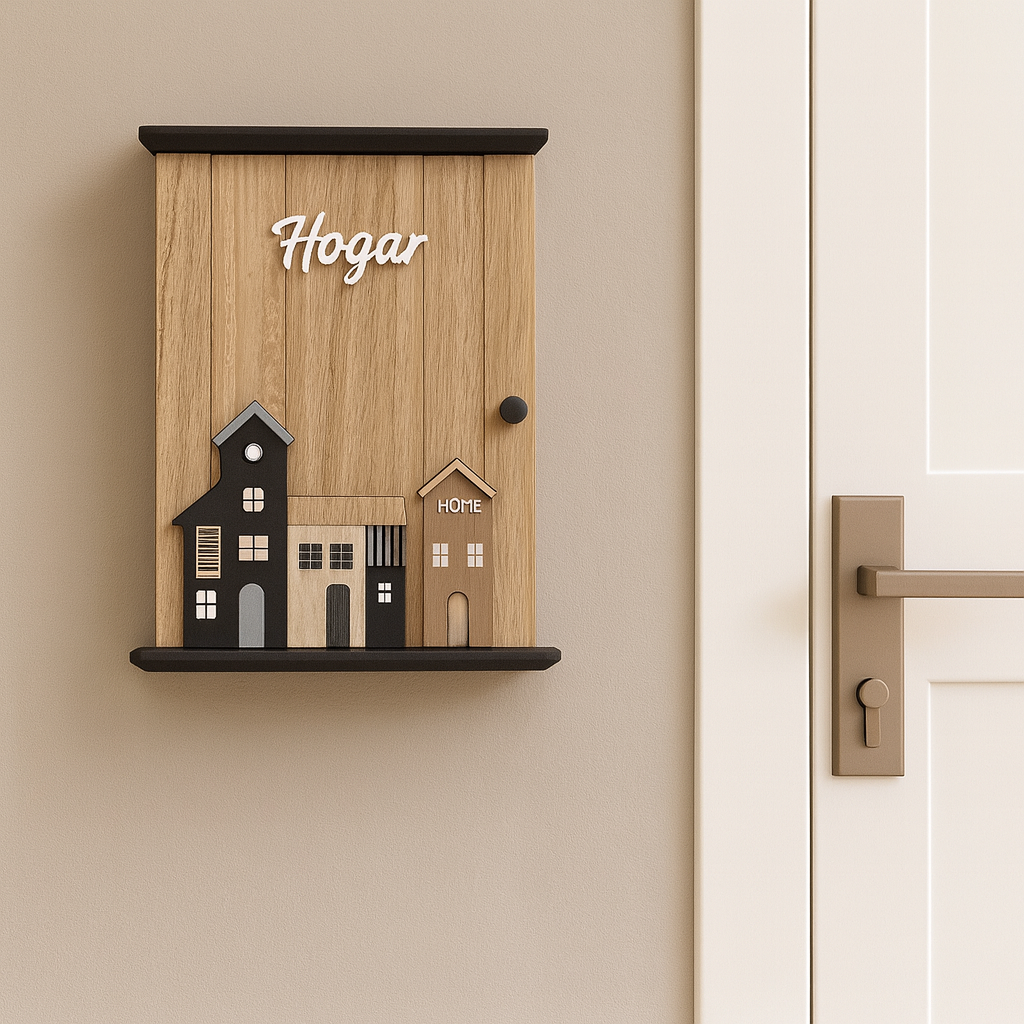 Organizador de llaves de pared