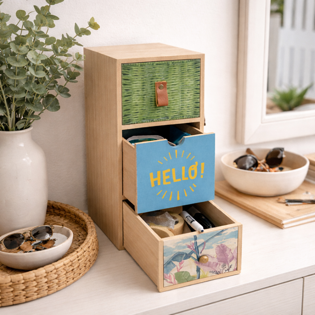 Mini Cajonera Organizadora Decorativa