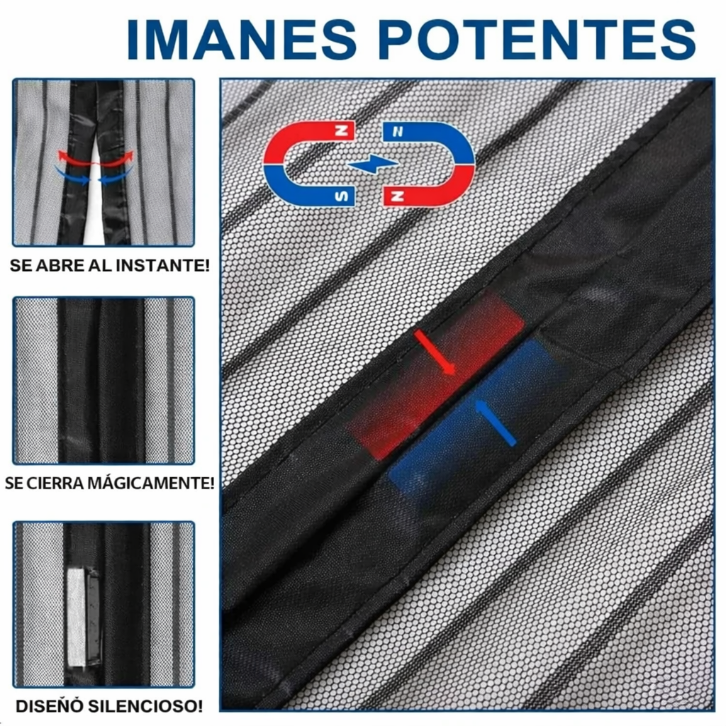 Cortina de malla mosquitera