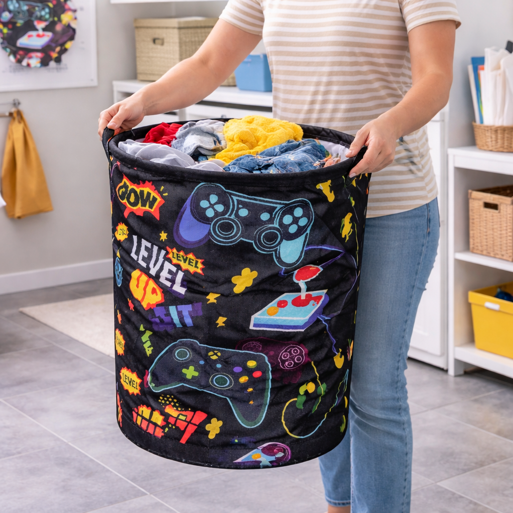 Cesta de Ropa Gamer
