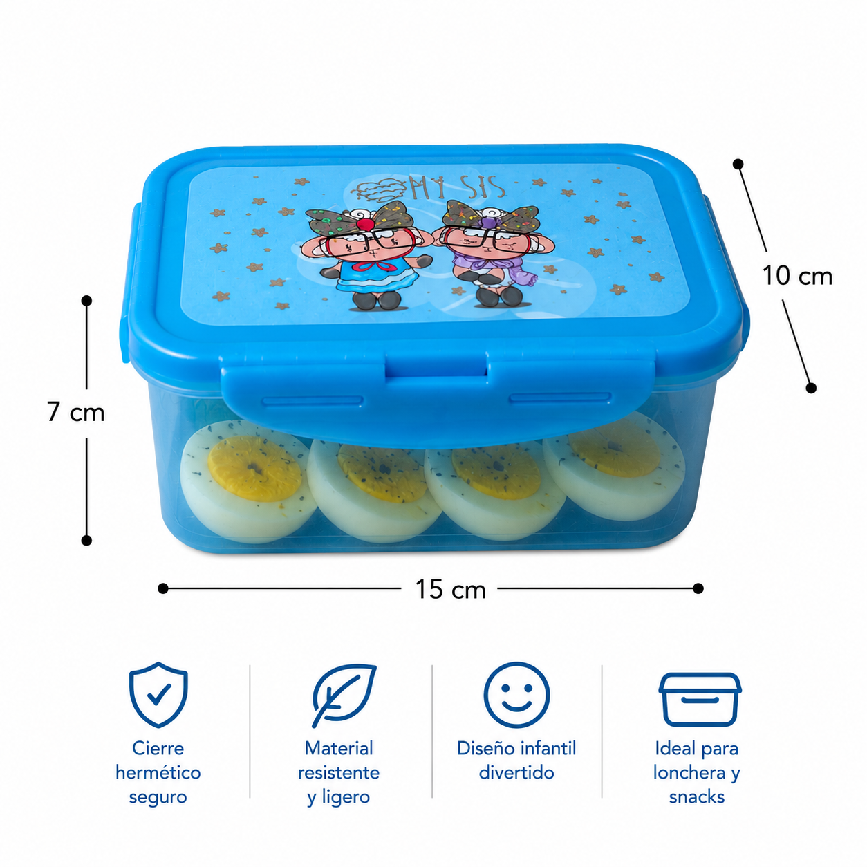 Táper infantil hermético