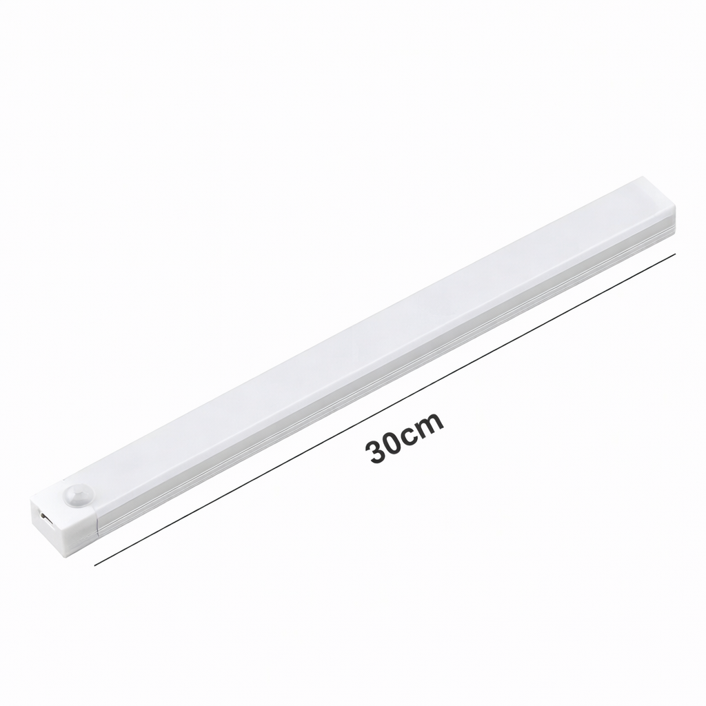 Luz led con sensor blanca