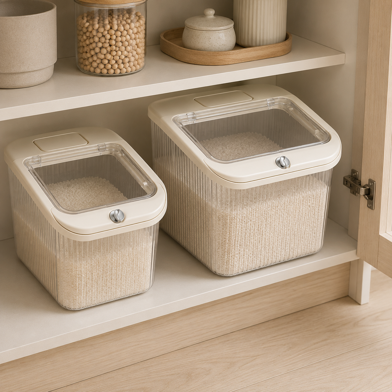 Contenedor Hermético para Arroz 20L