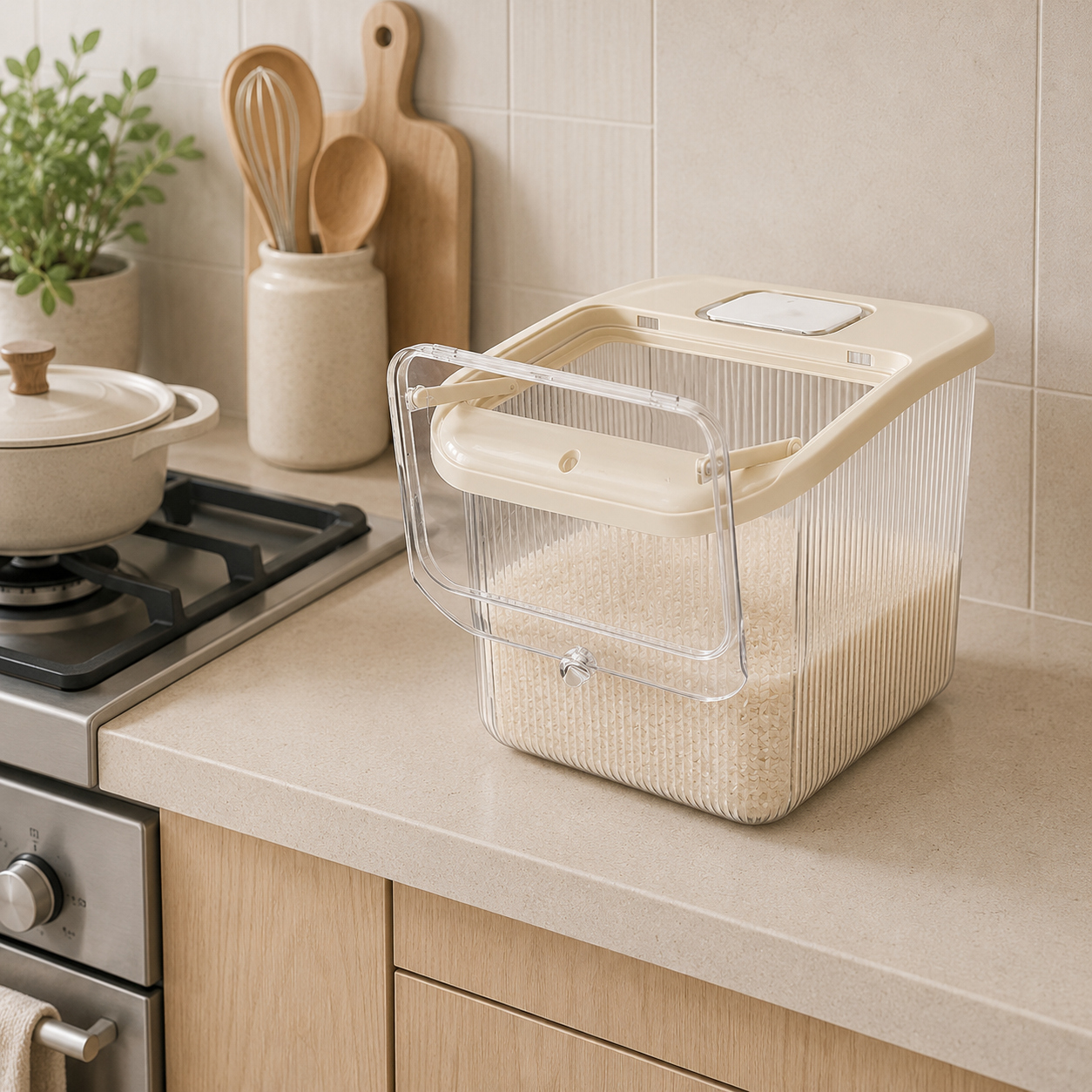 Contenedor Hermético para Arroz 20L