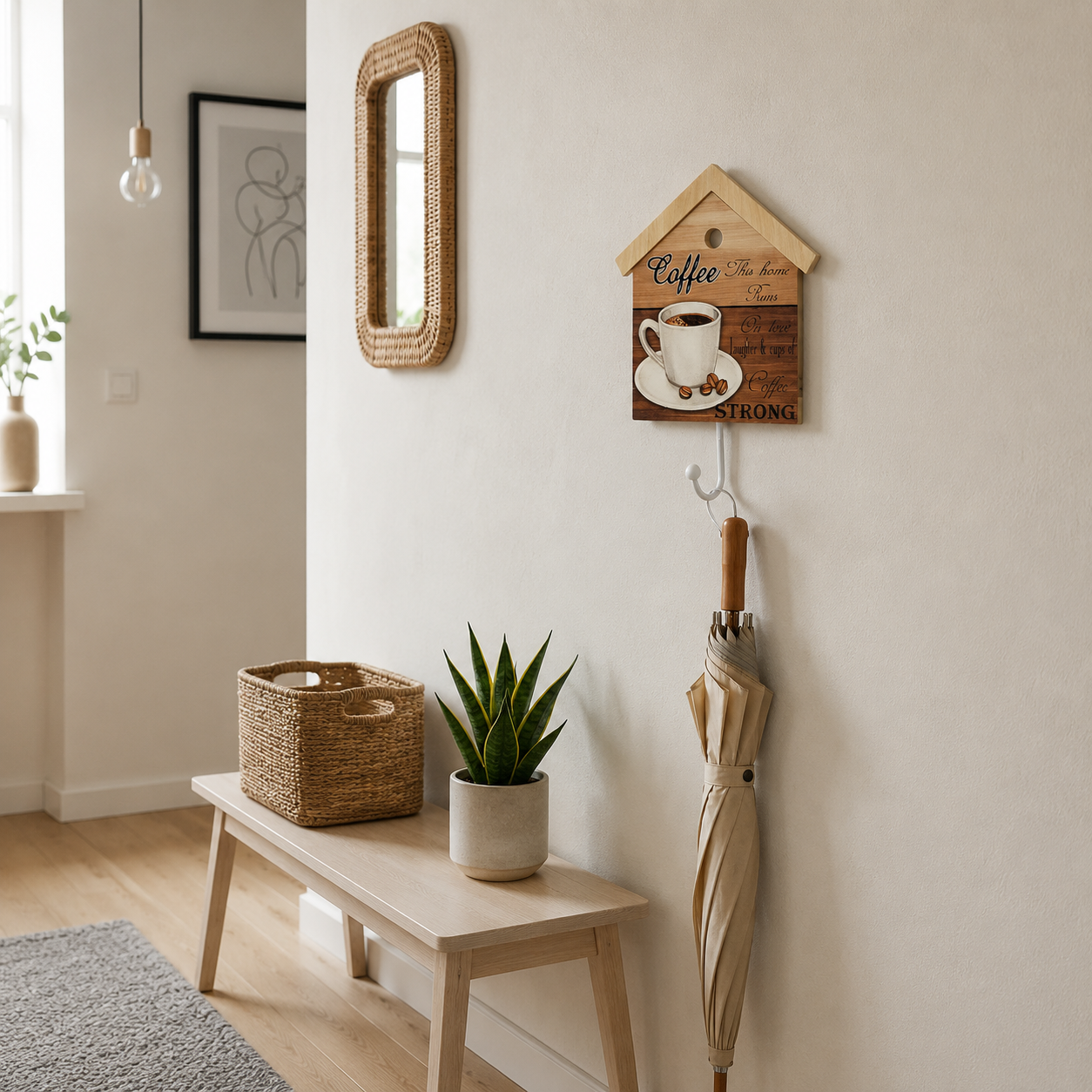 Colgador Decorativo Coffee