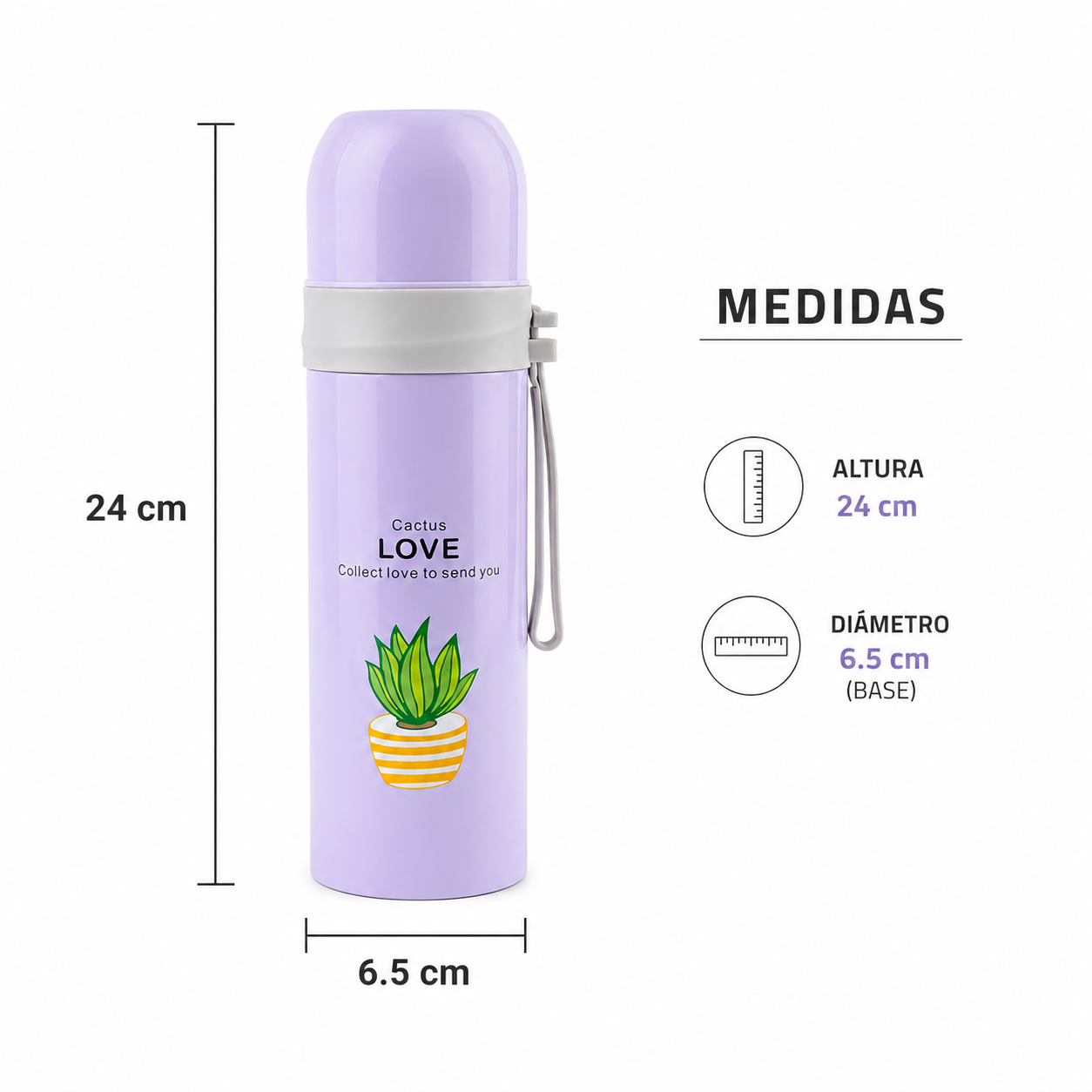 Termo Cactus LOVE