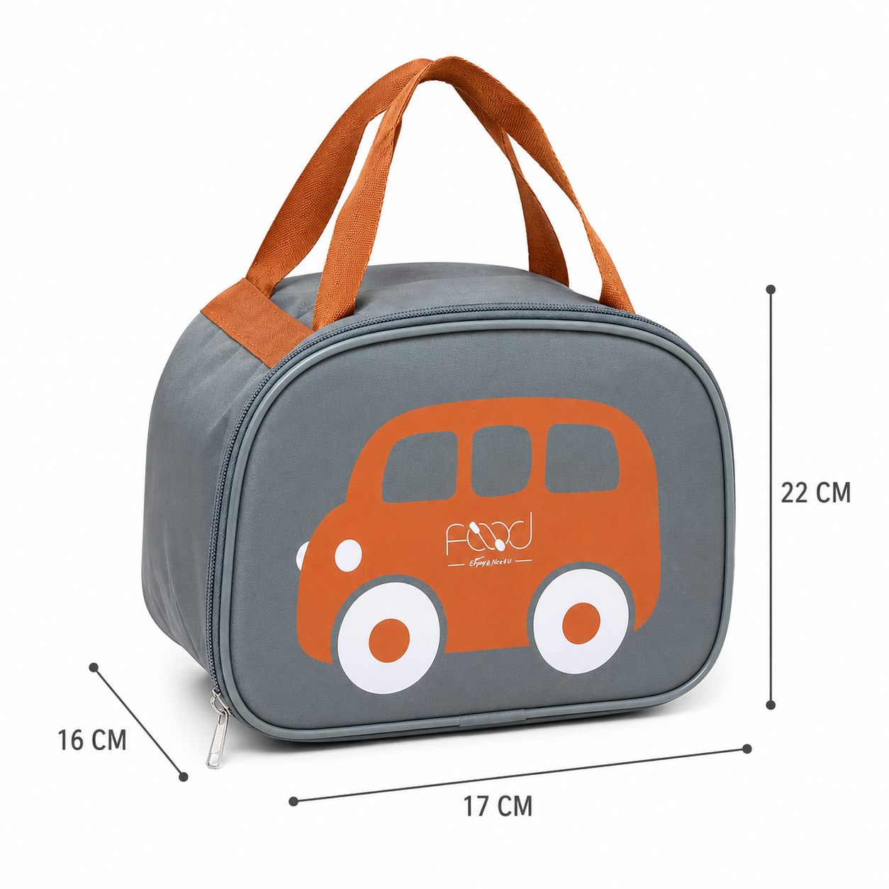 Lonchera Térmica Infantil Diseño Auto