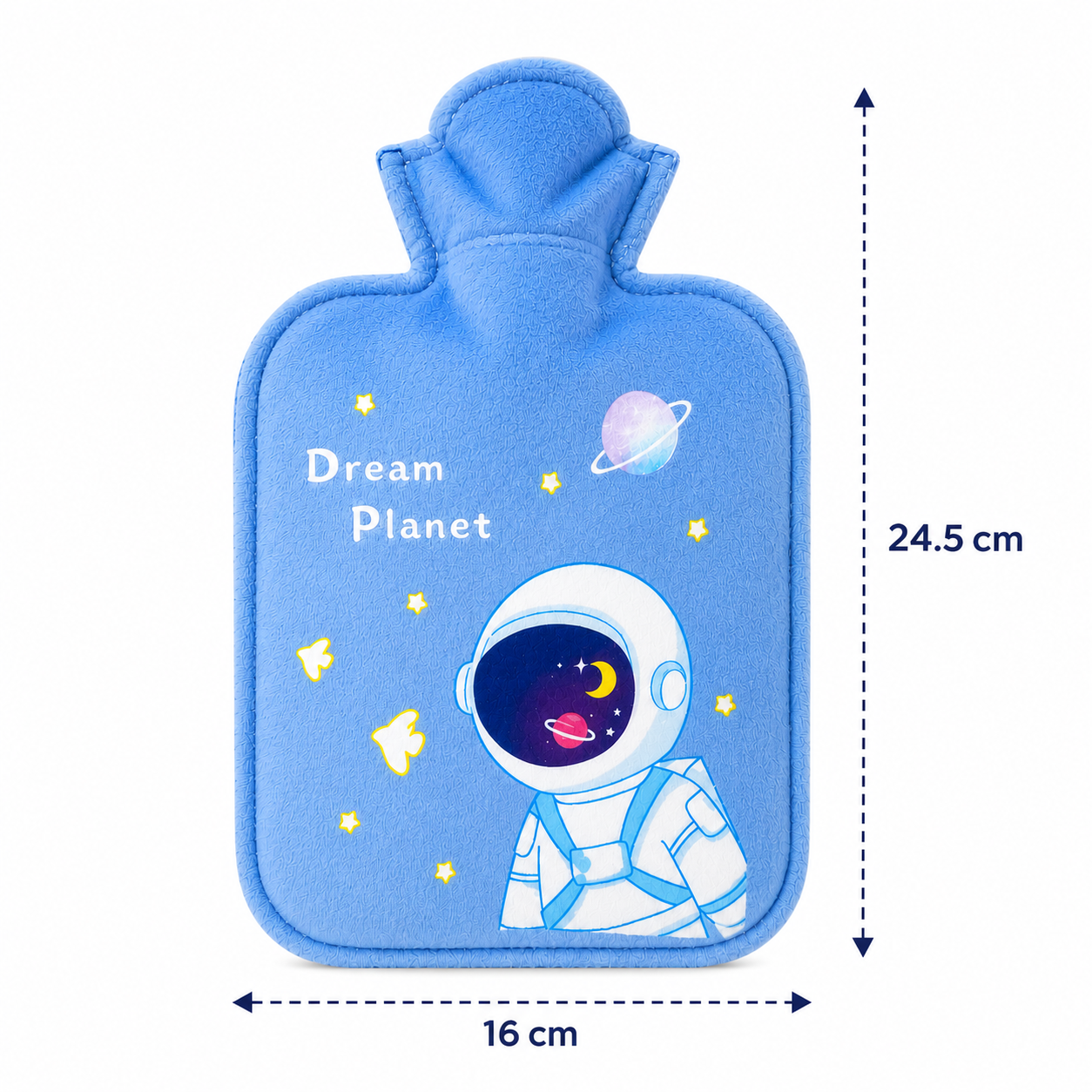 Bolsa de agua caliente afelpada
