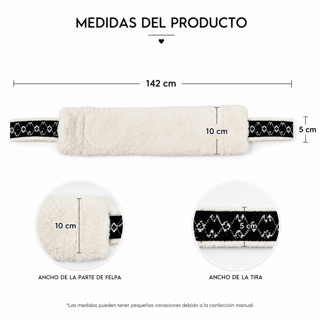 Bufanda Afelpada Elegante
