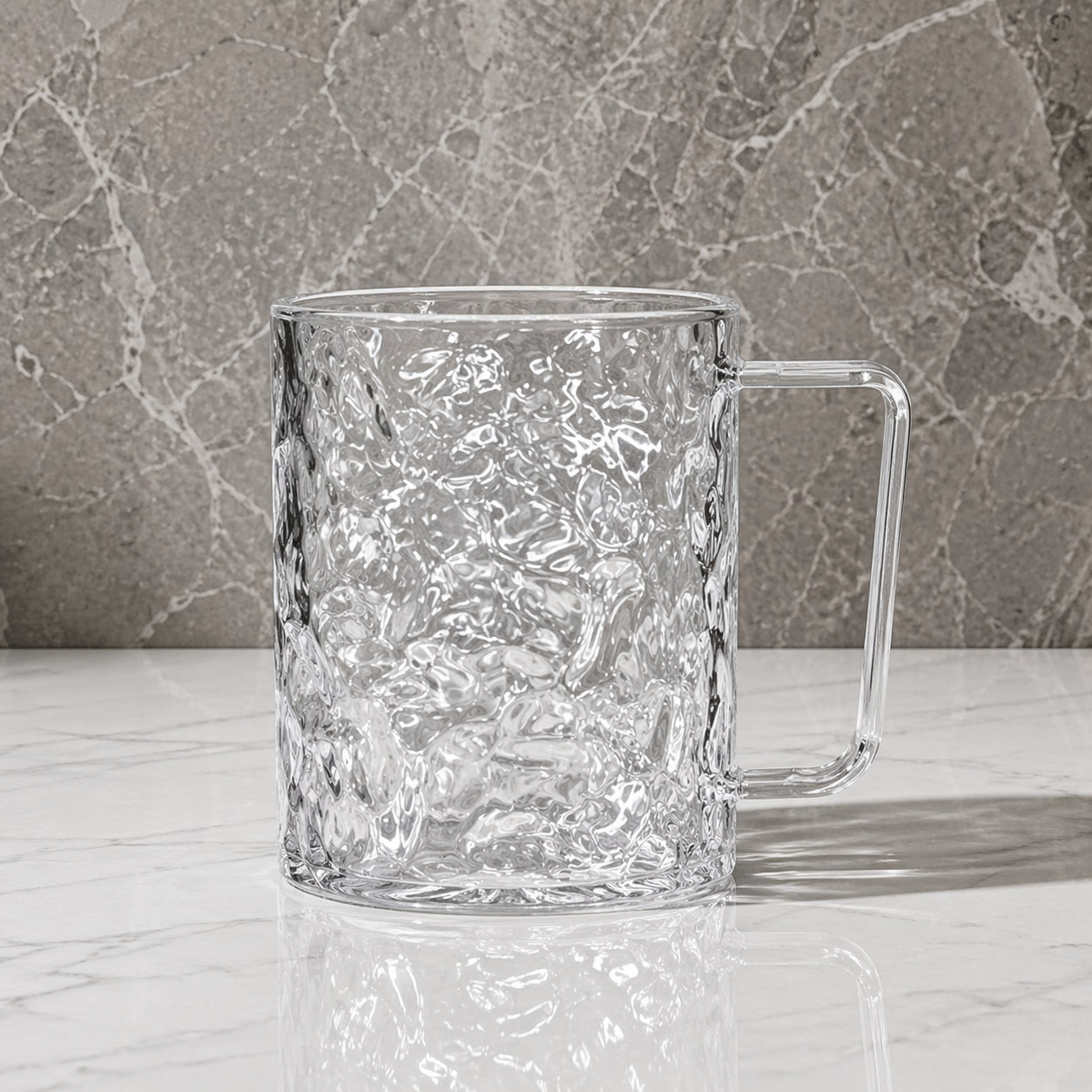 Taza texturizado con asa