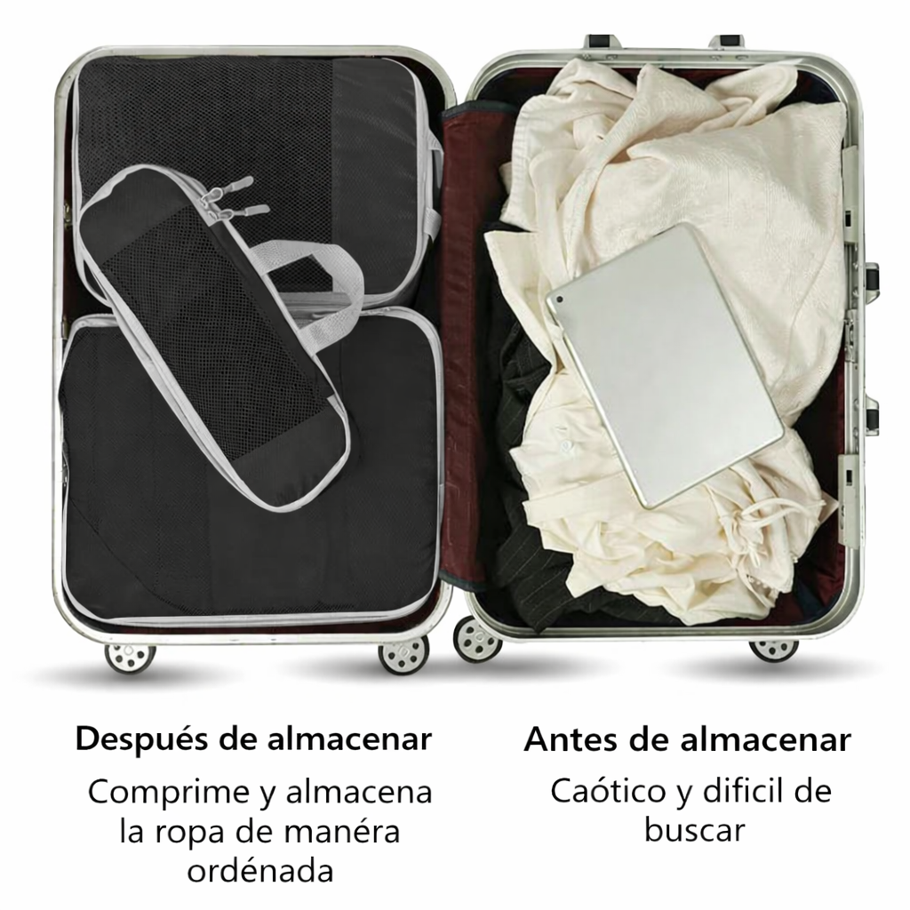 Set organizadores de viaje