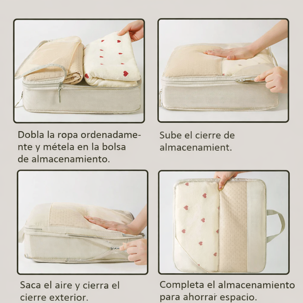 Set organizadores de viaje