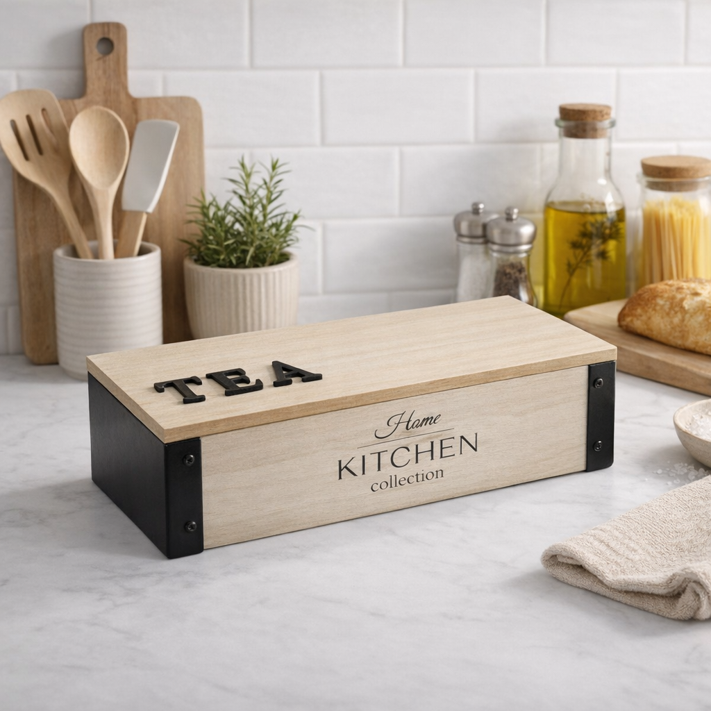 Caja Organizadora de Té Modelo TEA