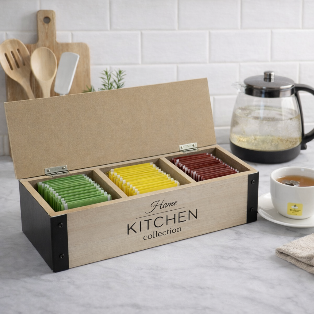 Caja Organizadora de Té Modelo TEA