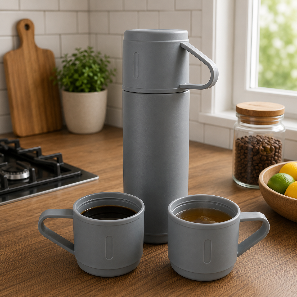 Set termo con tazas