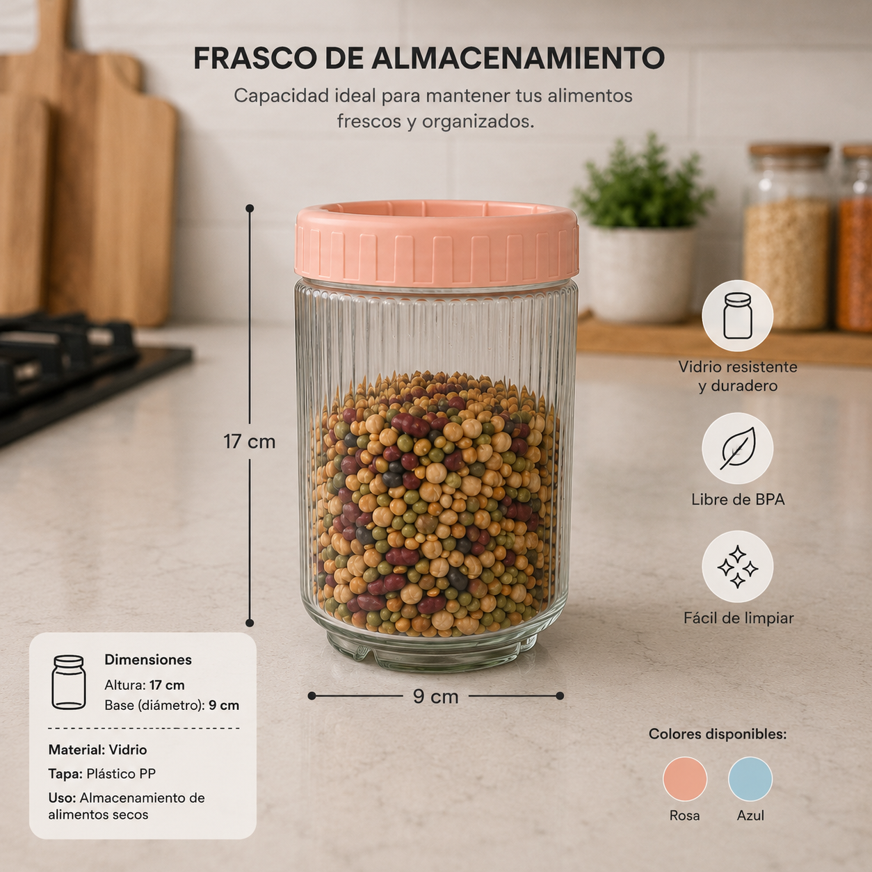 Frasco de almacenamiento
