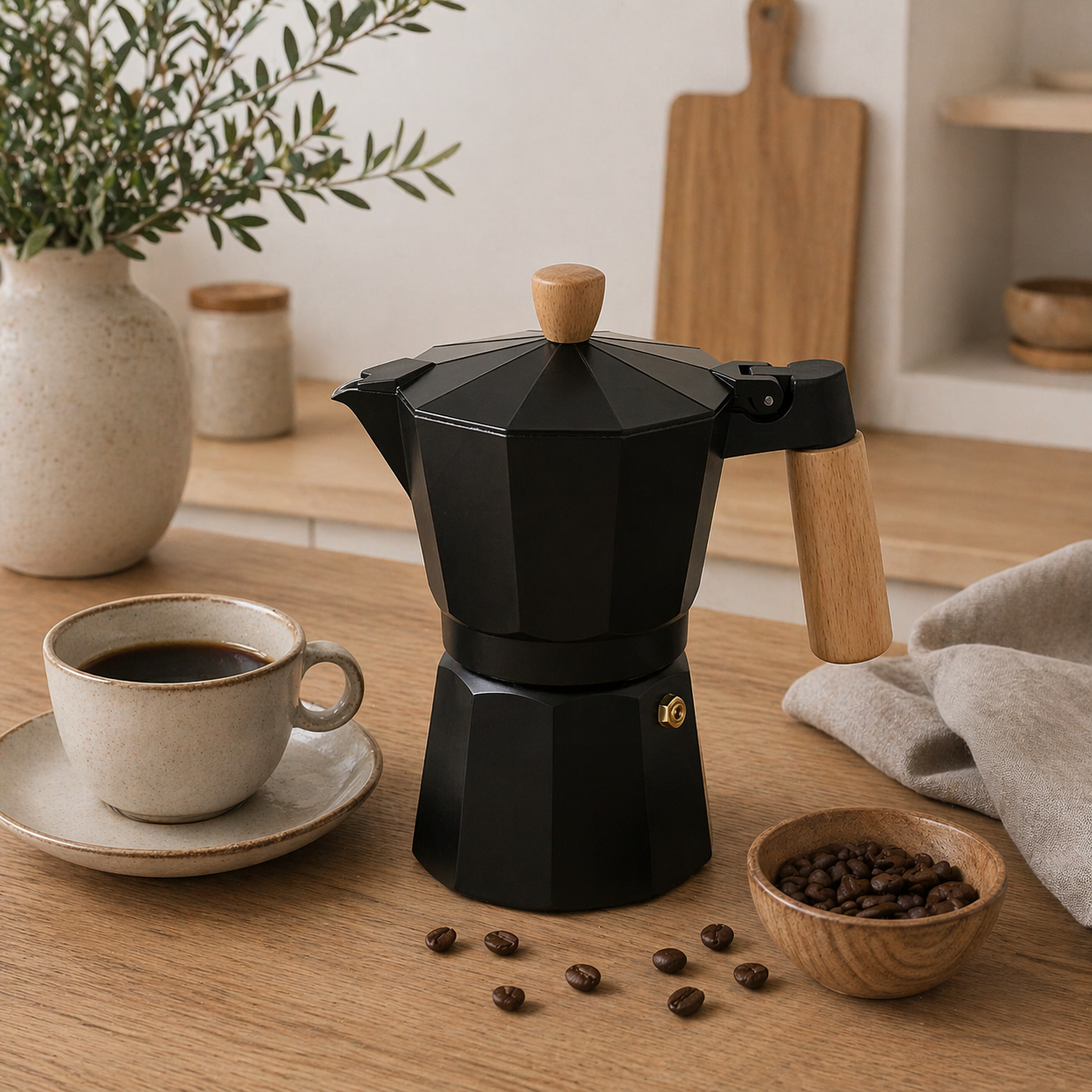 Cafetera Italiana Clásica