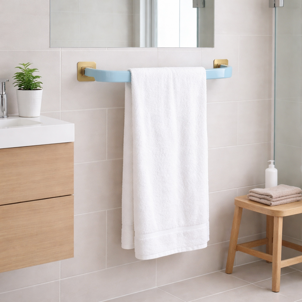 Soporte de Toalla Adhesivo para Baño